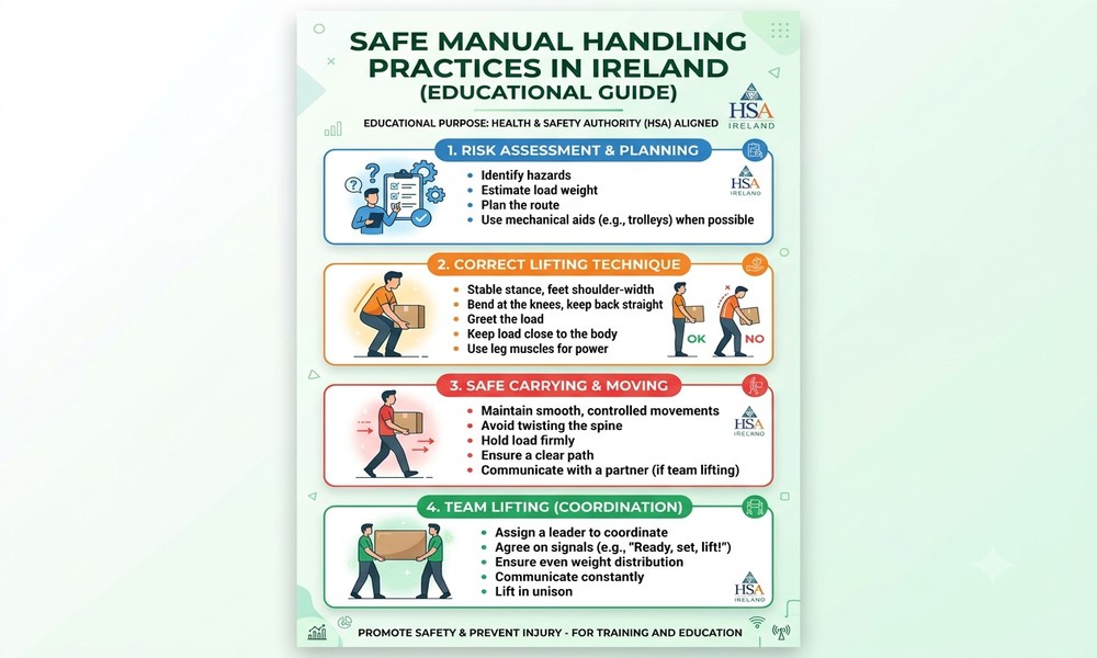 Manual Handling Ireland: Training, Laws & Best Practices